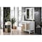 James Martin Vanities Addison 36in Single Vanity, Glossy White w/ 3 CM White Zeus Quartz Top E444-V36-GW-3WZ - alternate 4